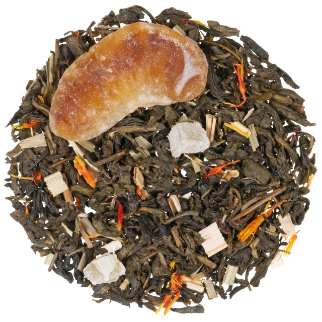 Mango Mandarīns Aromatizētā Zaļā Tēja