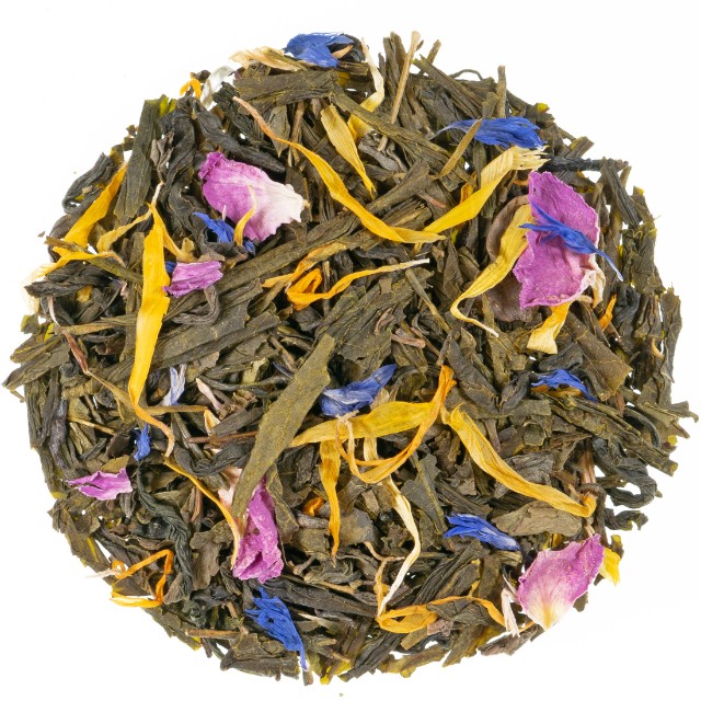 Tropiskais Citruss Aromatizēta Zaļā Tēja Bio