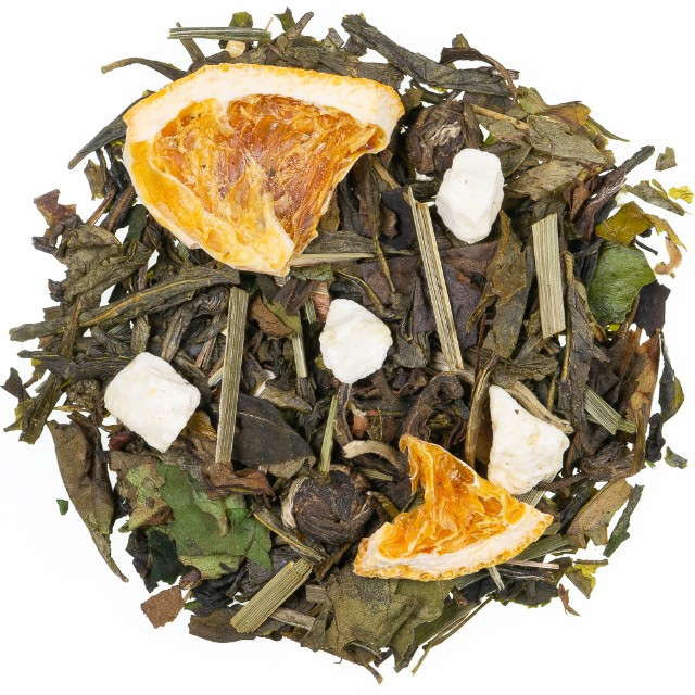 Jogurts Citrons Aromatizēta Zaļā Tēja