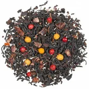 Chili Truffle — melnā tēja ar kakao, balto šokolādi un čili