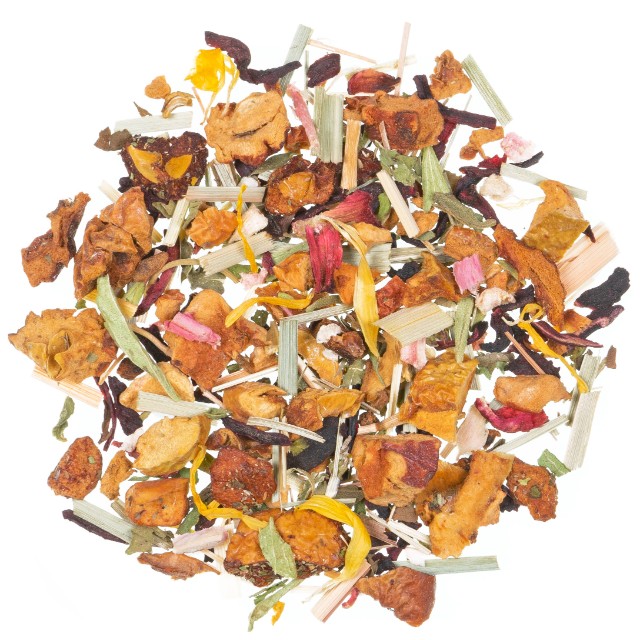 Rabarberu Limonādes Augļu Tēja Bio 