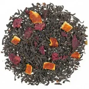 Blood Orange Natural — melnā tēja ar Sanguinello sarkano apelsīnu