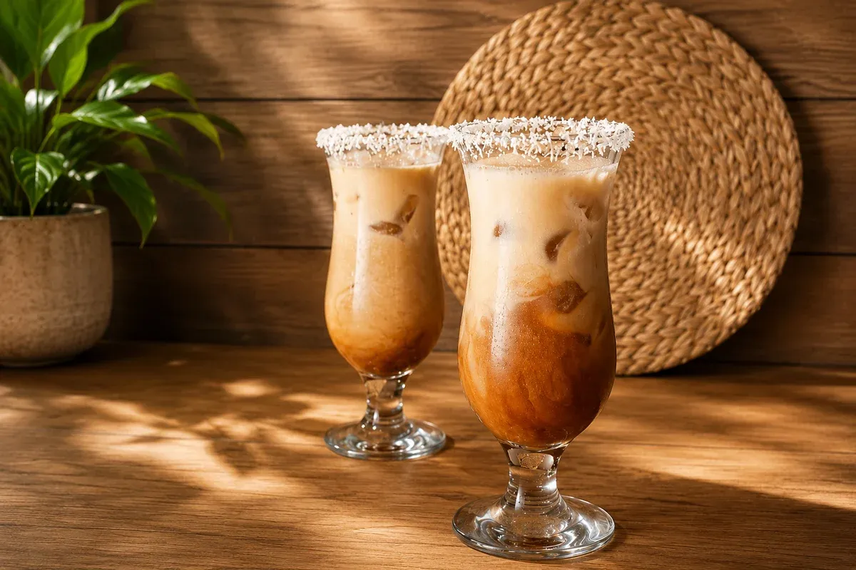 Cold brew ar kokosriekstu – vasaras kafija, ko viegli pagatavot mājās